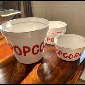 Popcorn Serving Bowls